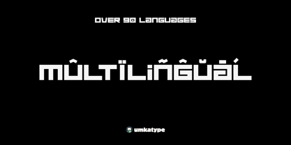 Cubeism Font Poster 3