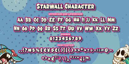 Starwall Font Poster 5