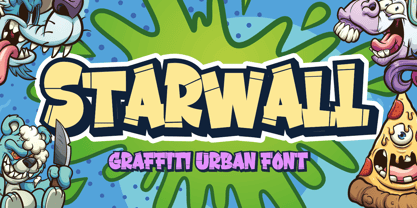 Starwall Font Poster 1
