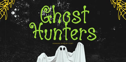 Ghost Hunters Font Poster 1