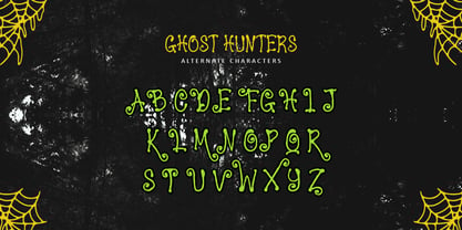 Ghost Hunters Font Poster 8
