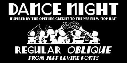 Dance Night JNL Font Poster 1