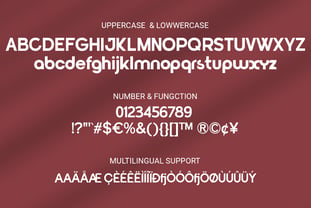 Deround Font Poster 10