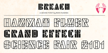 Breach Font Poster 8