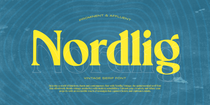 Nordlig Font Poster 1