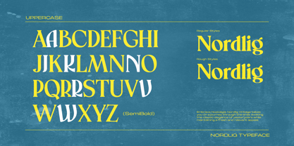 Nordlig Font Poster 2