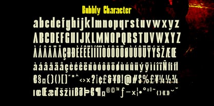 Bubbly Font Poster 9