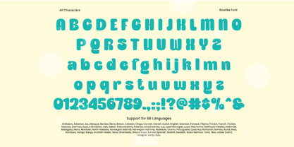 Bowlike Font Poster 10