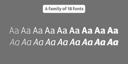 AC Texto Font Poster 2