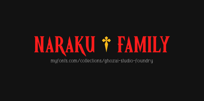 Naraku Font Poster 7