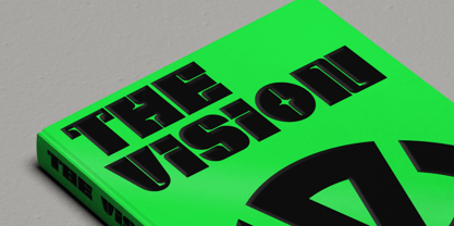 The Vision Type Font Poster 7