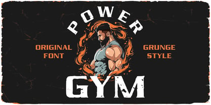 Power GYM Font Poster 3