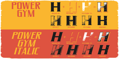 Power GYM Font Poster 4