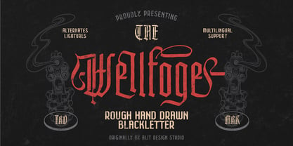 Wellfoge Font Poster 1