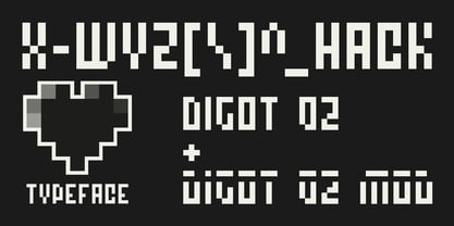 Digot 02 Font Poster 2