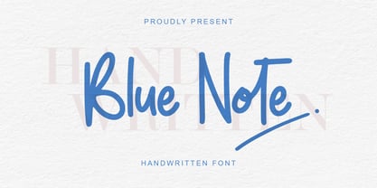 Blue Note Fuente Póster 1