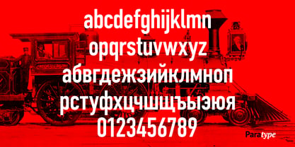 Din Condensed Font Poster 5