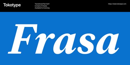 Frasa Font Poster 1