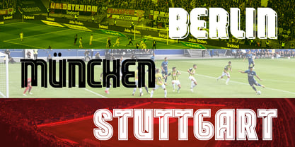 Leverkusen Font Poster 4