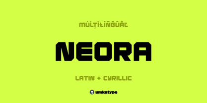 Neora Font Poster 1