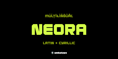 Neora Font Poster 13