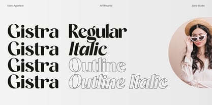 Gistra Font Poster 7