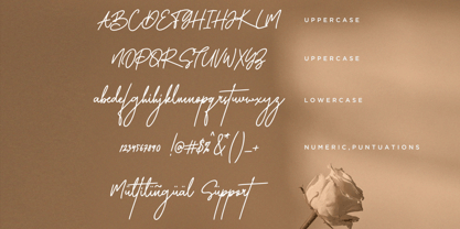 Mathildaine Font Poster 5