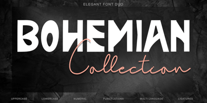 Bohemian Collection Font Poster 1