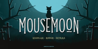 Mousemoon Font Poster 1