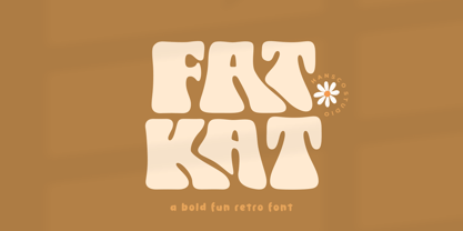 Fatkat Font Poster 1