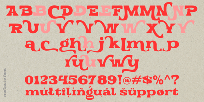 Molaste Font Poster 10