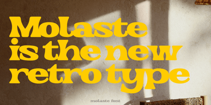 Molaste Font Poster 4