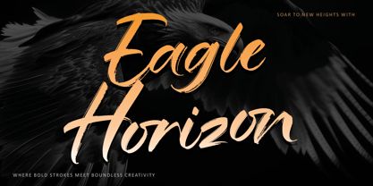 Eagle Horizon Font Poster 1