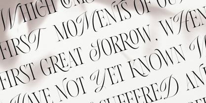 Brecia Lovely Font Poster 11