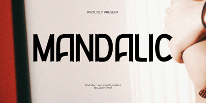 Mandalic Font Poster 1