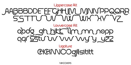 Nikoovers Font Poster 7