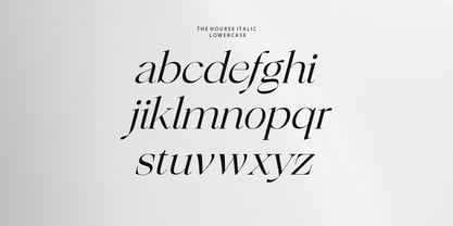 The Hourse Serif Font Poster 15