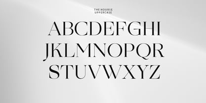 The Hourse Serif Font Poster 6