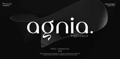 Agnia Font Poster 1