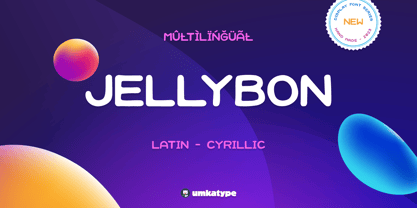 Jellybon Font Poster 1