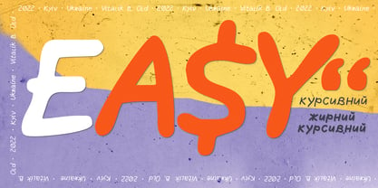 Easytype Font Poster 4