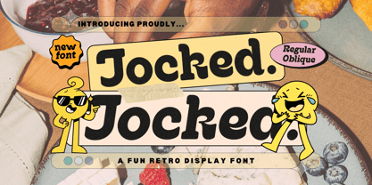 Jocked Font Poster 1