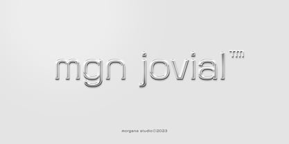 MGN Jovial Font Poster 1