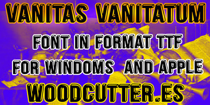 Vanitas Vanitatum Police Affiche 5