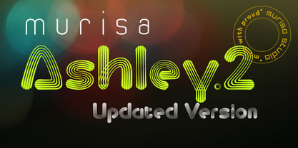 Murisa Ashley Font Poster 1