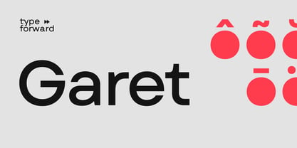 Garet Font Poster 1