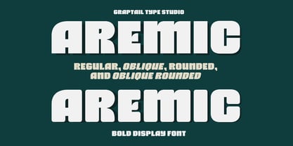 Aremic Font Poster 1