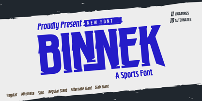 Binnek Font Poster 1