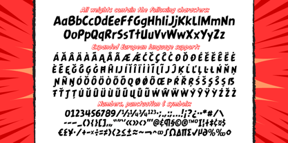 Graveyard Smash Font Poster 3