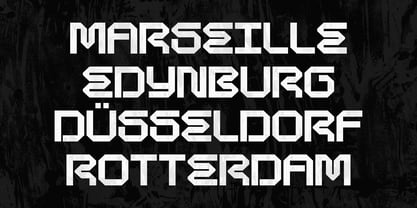 SMZ Cedrok Font Poster 3